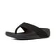 thumbnail image 1 of Sandalias Flip Flop FitFlop Surfa con puntera para mujer, color negro, talla 6, 1 of 6
