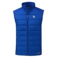 thumbnail image 2 of Men's Cutter & Buck Blue Kentucky Wildcats Evoke Hybrid Eco Softshell Recycled Full-Zip Vest, 2 of 3