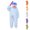 Light Blue, variant on Funny Big Mouth Monster Onesie with Large Comb Prop and Shoes,Light Blue Silly Puppet Cosplay One Piece Pajamas, Oversized Sleepwear for Parent & Little One,Halloween Cosplay Party Costume
