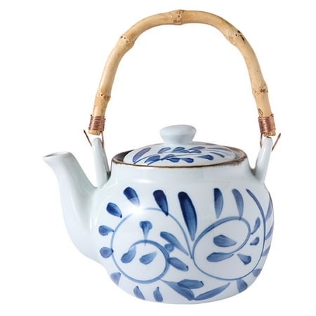 

1Pc Japanese Style Teapot Exquisite Ceramic Tea kettle Portable Tea Pot