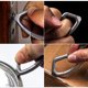 thumbnail image 4 of Inteprter Llavero anillo Metal coche llavero cartera bolso cintura cinturón colgante hebilla primavera llavero colgante joyería mujer Artesanía, 4 of 6