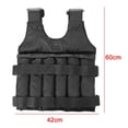 thumbnail image 2 of stanreset Weighted Vest Multi Pockets Adjustable Weights Jacket Loading Weighted Vest for Running Weight Lifting Fitness Exercise, 2 of 7