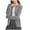 Gray, variant on Women's Lightweight Cardigan Sweater, Long Sleeve Button Down Knit Crewneck Soft Base Sweater Jacket Solid Casual, Gray XL