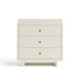 thumbnail image 4 of Storkcraft Kyoto 3 Drawer Dresser with Infant Changing Topper, Frosted Oat, 4 of 14