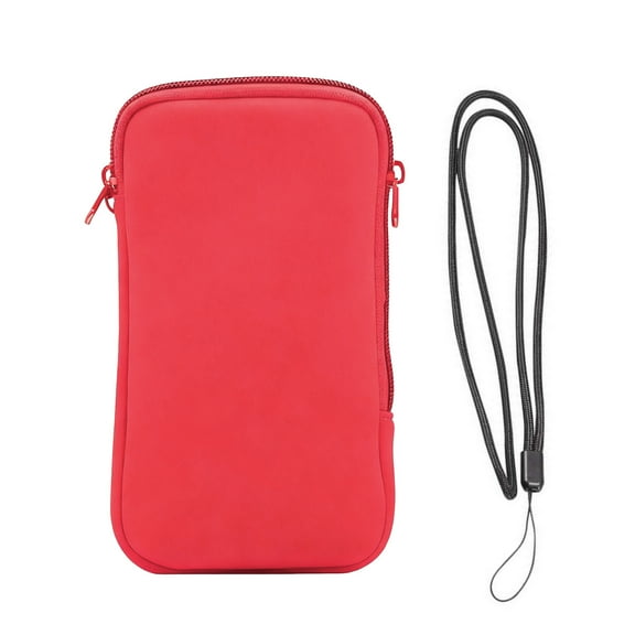 Dustproof Phone Pouches With Adjustable Neck Strap Soft Lining Design For Outdoor Activity And Daily Commute