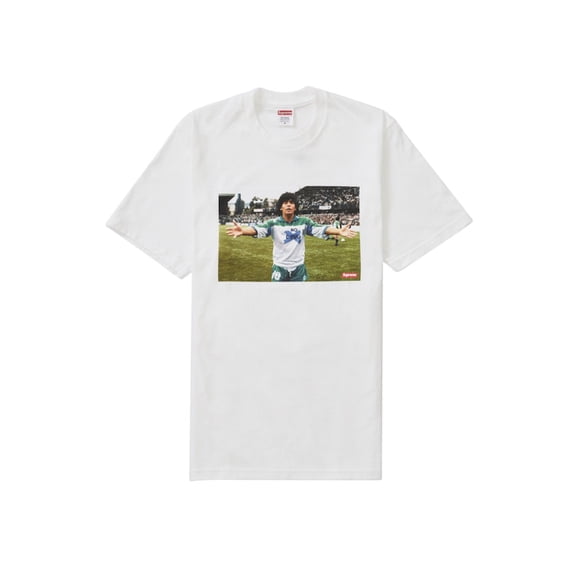 Supreme Men's Maradona Tee White, from StockX