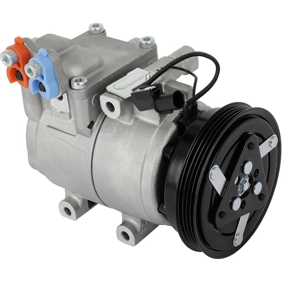 Air Conditioning A/C Compressor with Clutch A/C Compressor Replacement for CO 10926C Hyundai Elantra 2.0L for Hyundai Tiburon 2.0L for Hyundai Tucson 2.0L 2001-2009