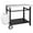 Silver, variant on Royal Gourmet PC3401B Double Shelf Movable Dining Cart Work Table, Outdoor Food Preparation Cart