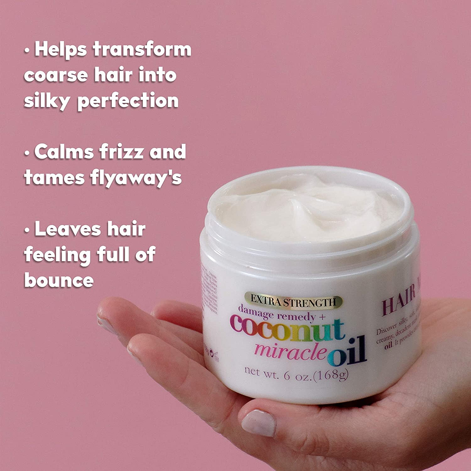 OGX Extra Strength Damage Remedy + Coconut Miracle Oil Hair Mask 6 oz