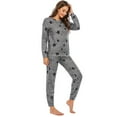 thumbnail image 3 of Ensemble Pyjama pour Femmes avec Poches à Manches Longues, 3 of 5