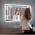 thumbnail image 2 of Blossom Kitchen and Bath Lyra 48" Bathroom LED Mirror with Defogger, Adjustable Color Temperature, 2 of 11
