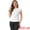 White, variant on DARING DIVA Women's Cap Sleeve Top Boat Neck Belted Peplum Tops XS Dark Blue