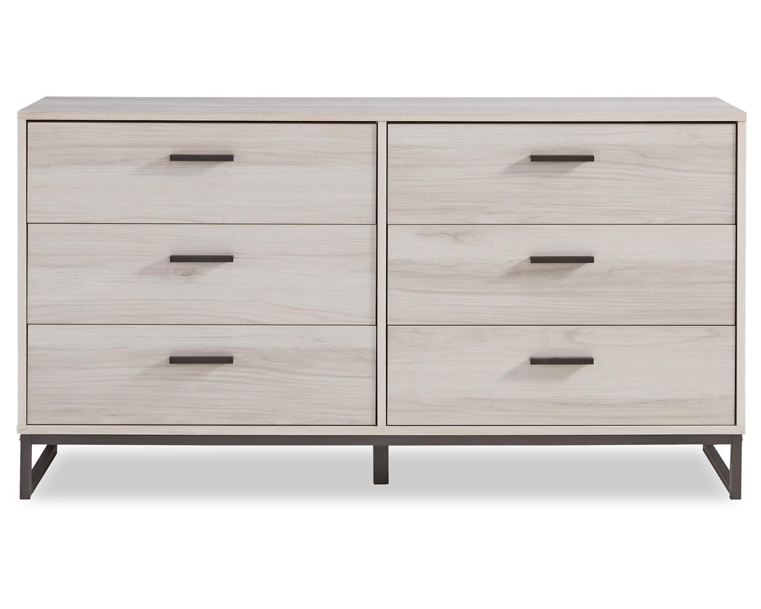 Signature Design by Ashley Contemporary Socalle Dresser  Light Natural