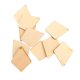 thumbnail image 1 of Formas de madera,Formas de madera sin terminar,Hallazgos de joyería,Producir joyería,Artesanías hechas a mano tal como se describe perfecl Formas de madera, 1 of 8