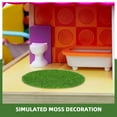 thumbnail image 3 of Phenofice 10Pcs Artificial Grass Decoration Faux Lawn Mat Green Plastic for Wedding Decorations Table Centerpieces, 3 of 8