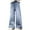 Blue, variant on REDARER Winter Lined Girls Jeans Warm Thickened Casual Trousers Loose Fit Straight Leg Wide Leg Pants for Kids Everyday Wear Cold Weather Outfit,Size:15-16 Years