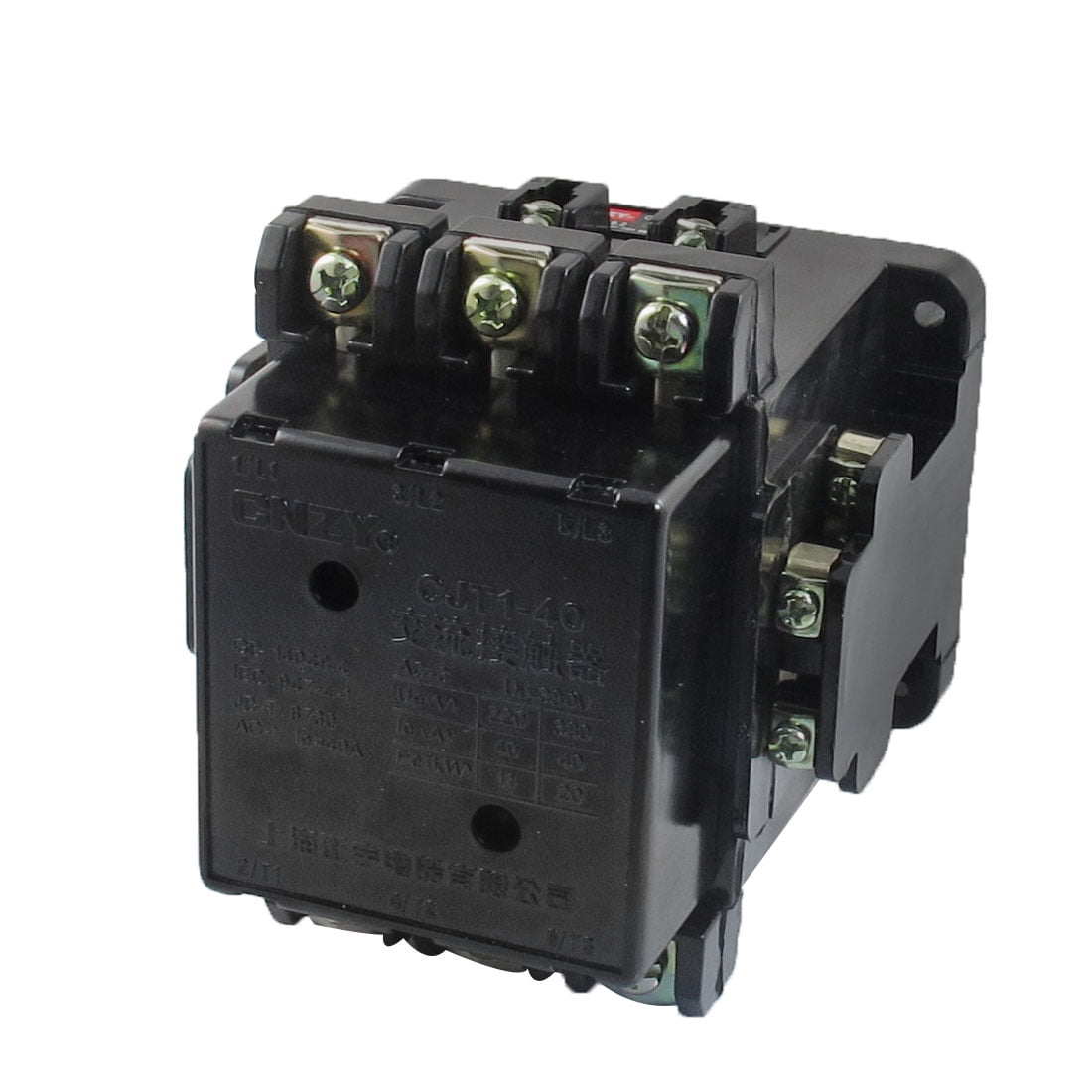 Cjt1 40 3 pole normally open contactor 40a 220 volt coil walmart