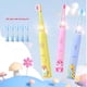 thumbnail image 4 of Cepillo de dientes eléctrico sónico para niños con dibujos animados y luz LED de colores, IPX7, resistente al agua, limpieza profunda, cuidado de los dientes, cepillo de dientes recargable, 4 of 5