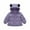 Purple, variant on Chbgutlmr Unisex Baby Clothes Kids Winter Coats Tops Bear Hooded Cute Thick Thermal Jackets Warm Clothing
