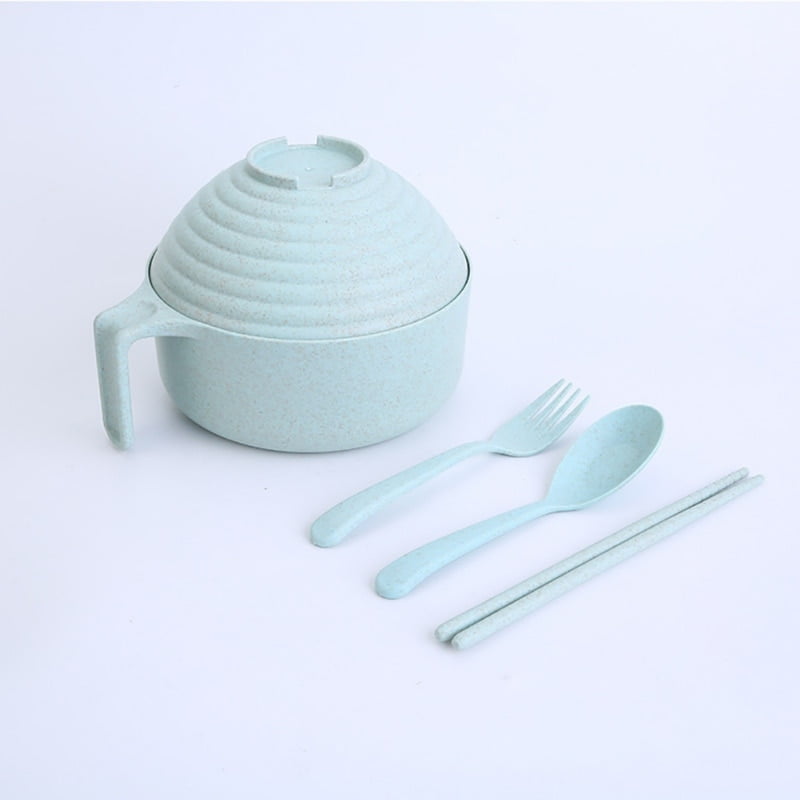 Outdoor Camping Picnic Tableware Bowl Chopsticks Fork Spoon Set Durable