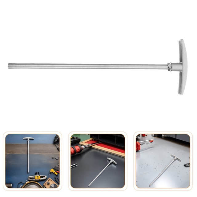 Minkissy Metal Rv Waste Valve Handle Extension Rod with Easy Installation for Efficient Waste Management