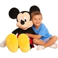 thumbnail image 6 of 40-inches Disney Giant Mickey Mouse™ Plush Toys & 7-inches Disney Mickey Mouse™ Soft Body Clip Bundle of 2 Characters, 6 of 9