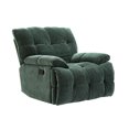thumbnail image 5 of Juiluna Swivel Glider Chair Upholstered Ergonomic Glider Rocking Chair With Backrest Armchair For Living Room Bedroom, 5 of 8