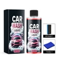 thumbnail image 2 of Foam Car Wash Liquid Car Paint Coating Brightening Cleaning Refurbishing Dirt Removal Maintenance Cleaning Agent 100ml, 2 of 9