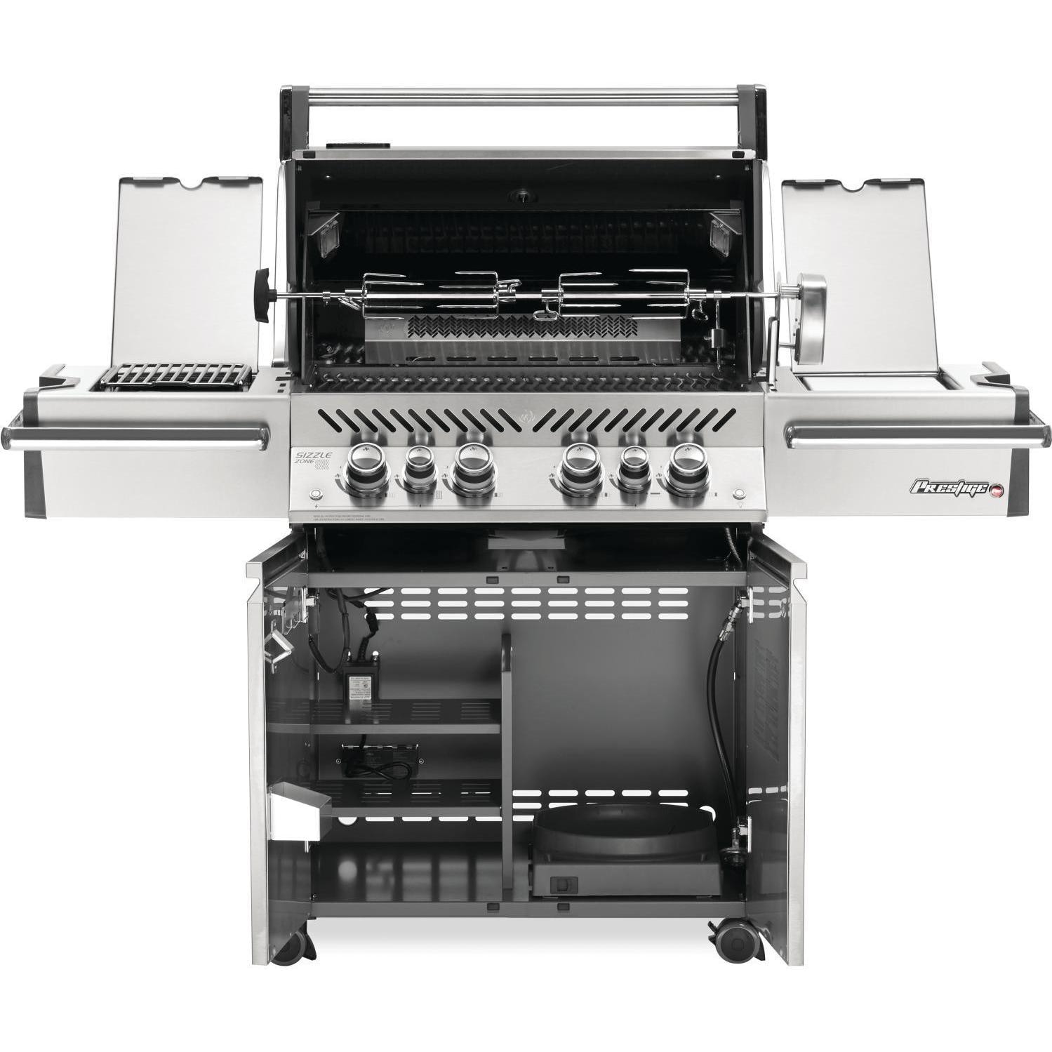 Napoleon Prestige Pro 500 Propane Gas Grill With Infrared Rear Burner And Infrared Side Burners - image 4 of 6