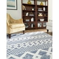 thumbnail image 3 of Rugs.com Sabrina Soto Casa Collection Rug – 8' x 10' Navy Blue High Rug Perfect For Living Rooms, Large Dining Rooms, Open Floorplans, 3 of 3