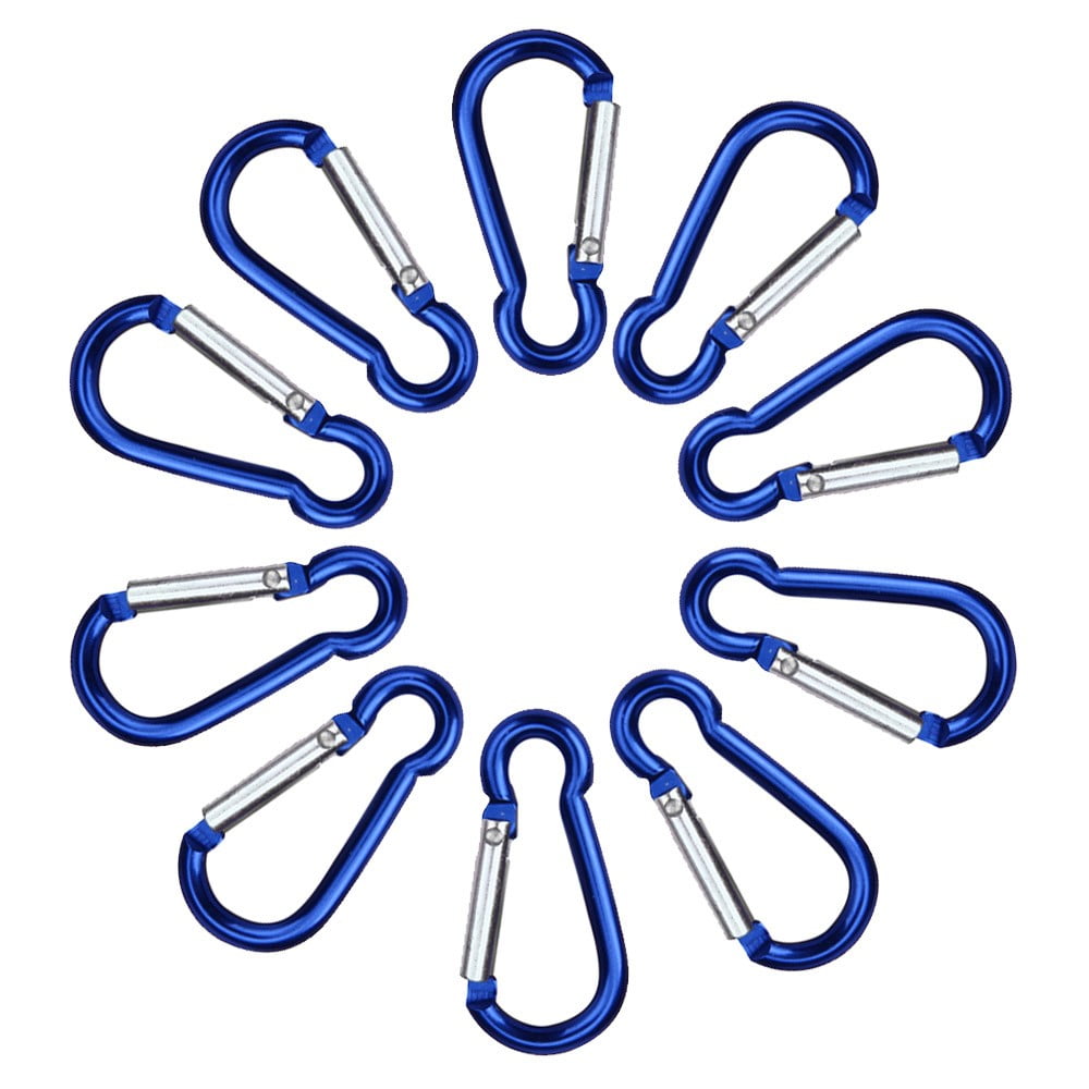 wervelkolom voetstuk vat Sayhi 10pcs Carabiner Caribbean clips,large aluminum D-ring carabiner with 10 key ring keychain hooks - Walmart.com wervelkolom voetstuk vat Sayhi 10pcs Carabiner Caribbean clips,large aluminum D-ring carabiner with 10 key ring keychain hooks - Walmart.com