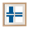 thumbnail image 1 of Finlande Drapeau national eu Pays Cadre Mur Table Affichage 4 Ouvertures Image, 1 of 3