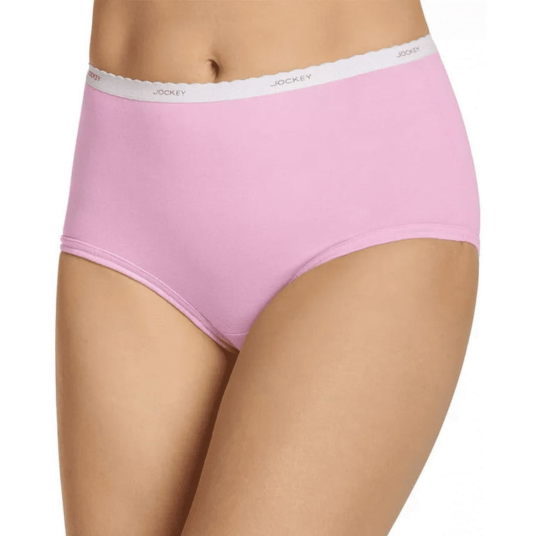 Women's Jockey® Classic 5-Pack Cotton Brief Panty Set 1743 Color