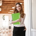 thumbnail image 6 of 1 Pack Accordion File Organizer with Pockets, 5 Pockets Expandable File Folder, Portable Expandable Folders with Elastic Buckles, Closure for Home School&Office Paper Bill Receip(Green), 6 of 6