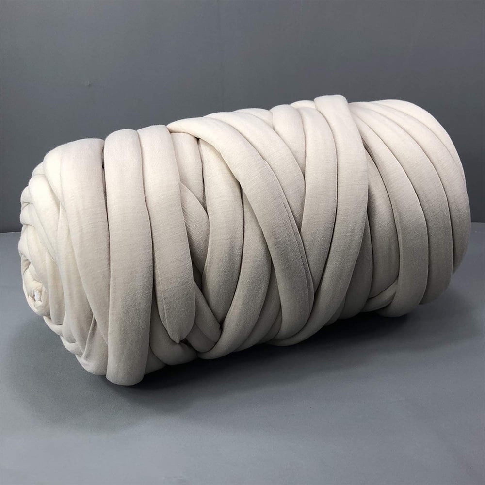 Chunky Braid Cotton Yarn Large Chunky Bulky Yarn for Arm Knitting DIY