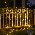 thumbnail image 6 of RESNICE 66FT Solar String Lights for Outside 200 LED High Bright Outdoor Waterproof Solar Powered String Lights with Remote for Tree Garden Backyard Patio Porch, 6 of 10