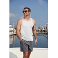 thumbnail image 2 of COOFANDY Men's Workout Tank Tops UPF 97+ Sleeveless Gym Muscle Shirts Quick Dry Bodybuilding Tanks for Swim Beach, 2 of 6