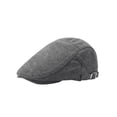 thumbnail image 3 of Sombrero de boina Ajustable jinwen para hombre Gris oscuro, 3 of 8