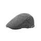 thumbnail image 3 of Gorra de vendedor de periódicos para hombre, gorra plana, informal, a la moda, ajustable, 55 cm-59 cm, gorra clásica con visera. Gris oscuro, 3 of 9