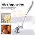 thumbnail image 4 of Pasta Spoon,Spaghetti Server Heat Resistant Vacuum Handle for Noodles Soup Drippings Egg, 4 of 7