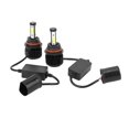 thumbnail image 1 of Paquete de 2 bombillas COB para faros delanteros de coche para un brillo inigualable, mejore la iluminación de su vehículo Faros LED 9007 de alta intensidad, 1 of 8