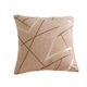 thumbnail image 1 of Funda de almohada cuadrada suave, moderna y cómoda de chenilla con textura de punto Simple, 1 of 5