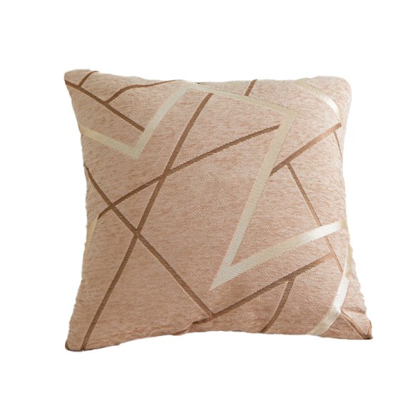 Simple Knitted texture chenille comfortable modern soft square pillowcase