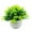 Green, variant on Aonity Simulation Potted Plant Fake Flower Pot A, Artificial Potted Plants Plastic Greenery in Pots Small Faux Topiary Shrubs for Centerpiece Desk Room House Decor Decoration