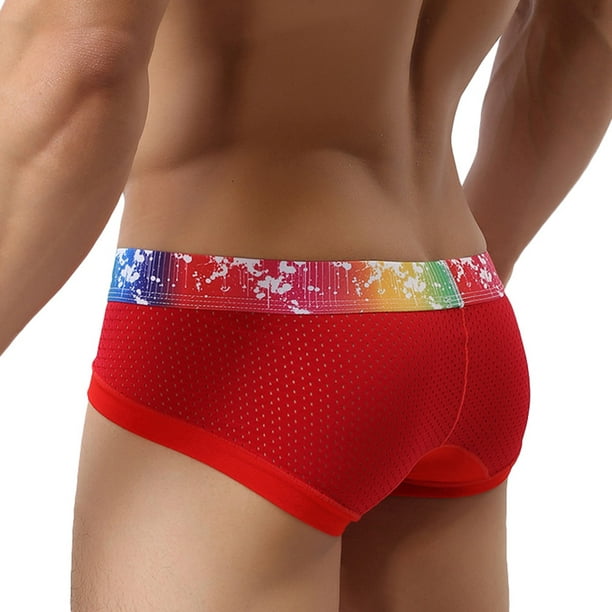 Mens Solid Shorts Boxer Set Soft And Gay Mens Underwear Store For