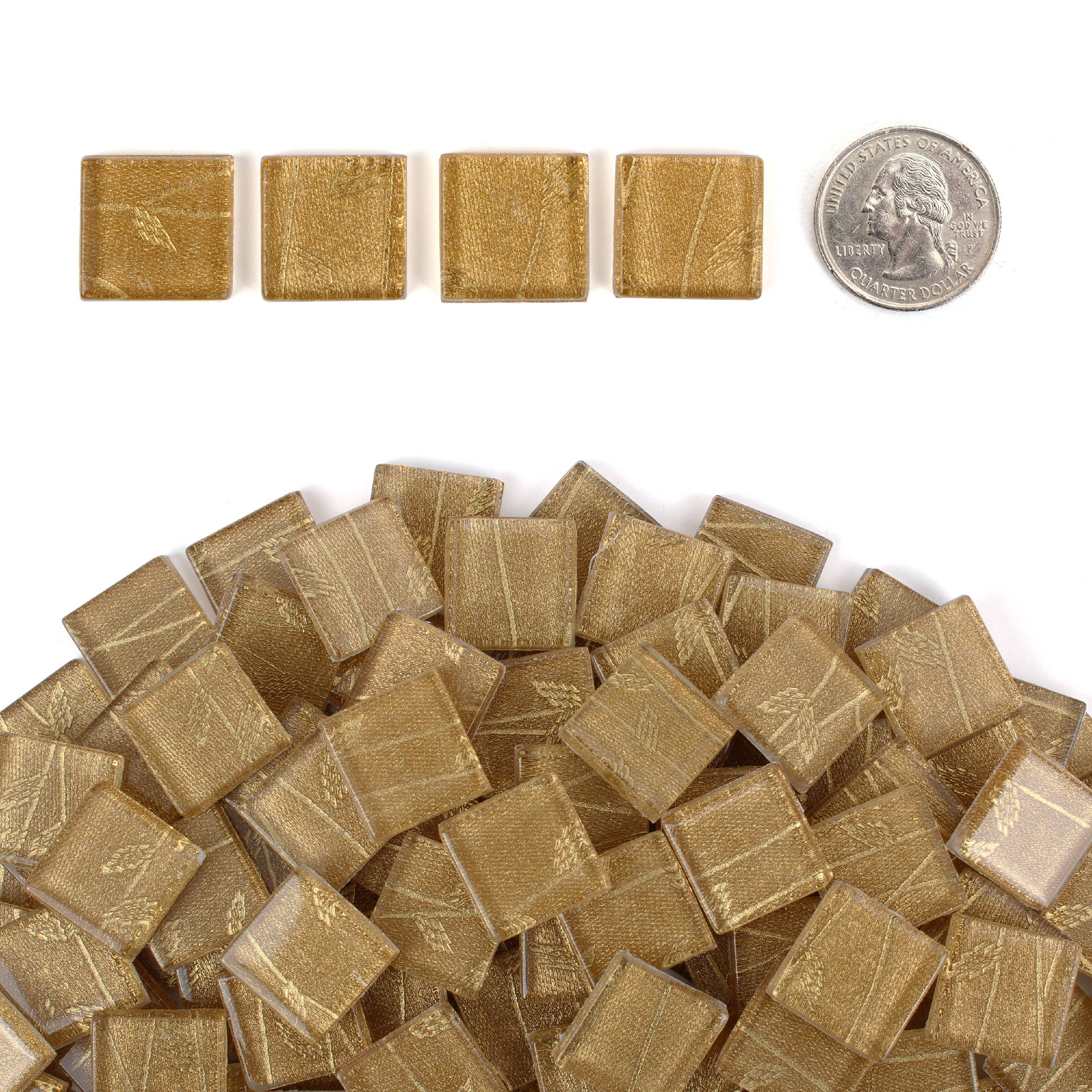 Milltown Merchants Golden Grove Foil Tile 3/4 Inch Mosaic Tile (3 lbs)