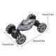 thumbnail image 2 of Toys RC Stunt Car Dual Control Twisting Vehicle Drift Blue Red Grey With Gesture Sensor Rechargeable Remote Controller 26-27s, 2 of 4