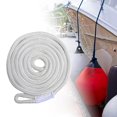 thumbnail image 1 of DYNWAVECA Boat Line Marine Buoy Hanging Accessories High Performance Protector Braided Professional Docking Boats Mooring Rope White, 1 of 10
