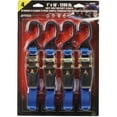 thumbnail image 2 of 1200 lb Rubber Ratchet Straps - 1" x 10', 4 Pack, 2 of 2