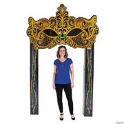 Mardi Gras Mask Archway, Mardi Gras, Party Decor, 1 Piece